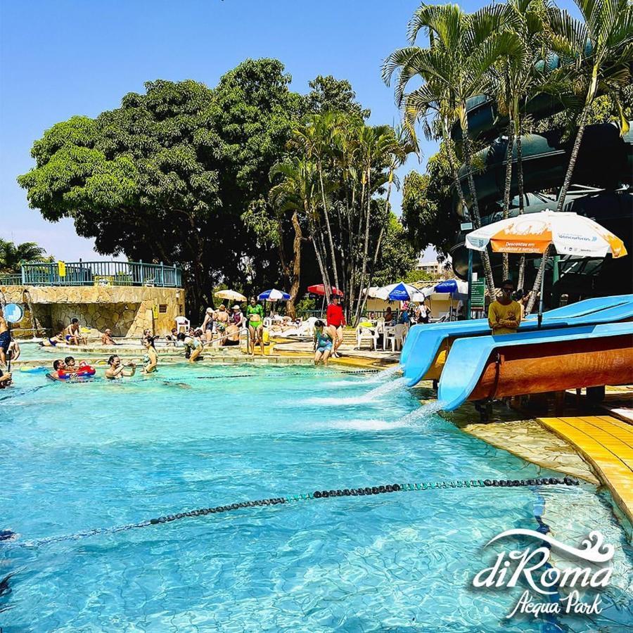 Caldas Novas - 2024 - Diroma Spazzio Acesso Ao Vulcao - Com Piscina Do Hotel 24 Horas Kültér fotó